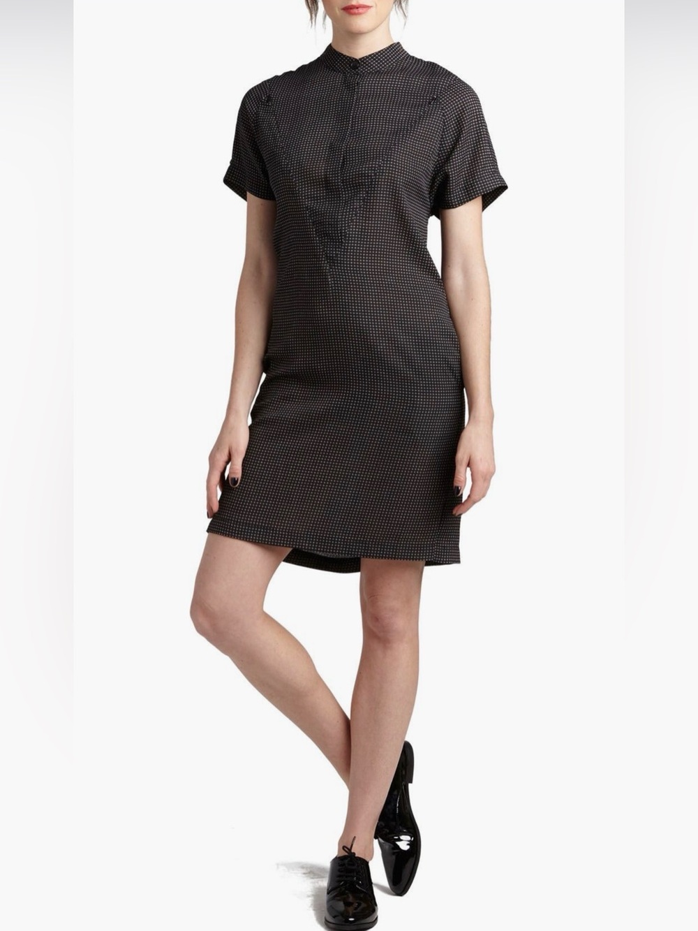 XS Loyal Hana Black & White Chic Pumping Breastfeeding Dress